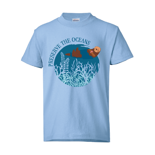 PRESERVE THE OCEANS YOUTH GRAPHIC TEE
